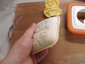 三宅水産のがんすでサンドイッチを作る